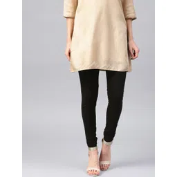 W Women Solid Cotton Leggings-picture-22