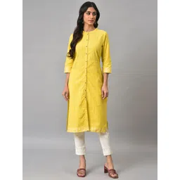 W Women Striped Pure Cotton Kurta-picture-37