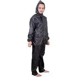 w+ Women's Raincoat, Rainwear, Barsaati, Overcoat with Hood, Side Pocket 100% Waterproof Rainsuit-picture-45