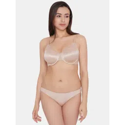 Wacoal Beige Self Pattern Everyday Bra-picture-26