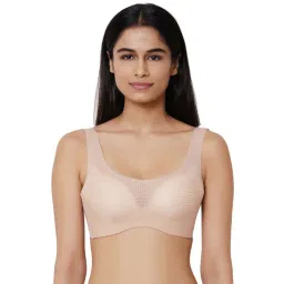 Wacoal Beige Self Pattern Everyday Bra-picture-23