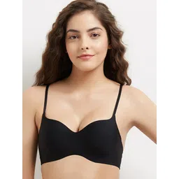 Wacoal Black Lightly Padded T-shirt Bra-picture-31