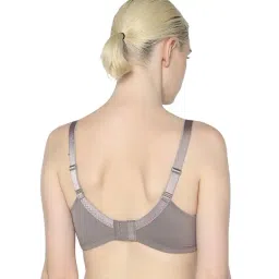 Wacoal Grey Comfort Fit Embroidered Bra image 2