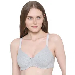 Wacoal Grey Cotton T-Shirt Bra-image-23