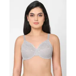 Wacoal Grey Self Design Full Coverage Bra-image-38