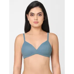 Wacoal Light Blue Half Coverage T-Shirt Bra-picture-20