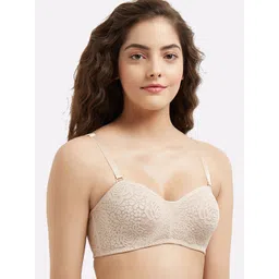 Wacoal Nude-Coloured Floral Underwired Bra-picture-15