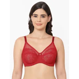 Wacoal Red Under-wired Non-padded Everyday Bra-picture-10