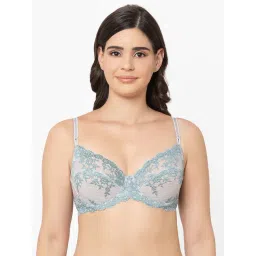 Wacoal Slate Grey Lace Under-Wired Everyday Bra-image-28