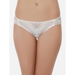 Wacoal Women White Floral Lace Bikini Birefs LCP258-LB-LIGHT BEIGE-picture-19