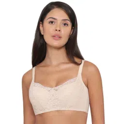 Wacoal Womens Moselle Padded Wired Full Cup Bridal Wear Full coverage Lace Bra - Beige-picture-34