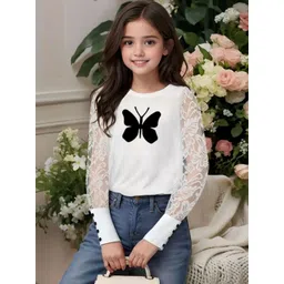 WAHOO Girl's Round Neck Printed Top-picture-37