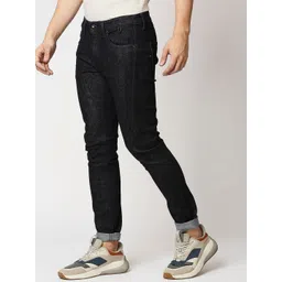 WAIMEA Men Blue Slim Fit Stretchable Jeans image 5