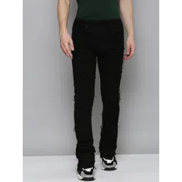 WAIMEA Men Comfort Bootcut Slash Knee Stretchable Jeans-picture-42