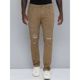 WAIMEA Men Hollywood Slim Fit Slash Knee Stretchable Jeans-picture-24