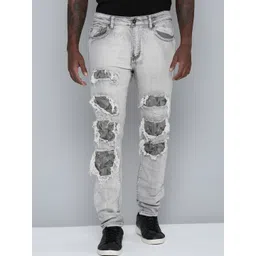 WAIMEA Men Skinny Fit Highly Distressed Heavy Fade Stretchable Jeans-picture-20
