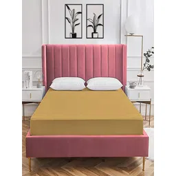 Wakeup India Brown Terry Cotton Water Resistant Large Mattress Protector-picture-10