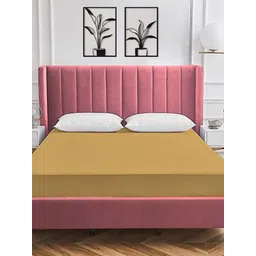 Wakeup India Brown Water Resistant Terry Cotton Large Mattress Protector-picture-25