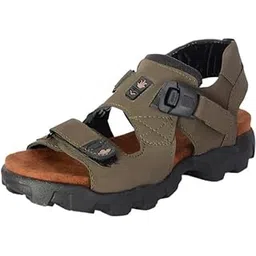 walk-wise Olive Faux Leather Slipper Sandals for Men-picture-36