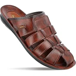 walkaroo Men's Fashion Sandal with Cushion Insole and Lightweight for Casual Footwear - WG5306-picture-11