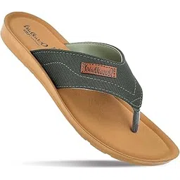 walkaroo Men's Flat Sandal with Cushion Sole, Toe Seperator, Broad Straps, Lightweight and Breathable - WGR50024-picture-31