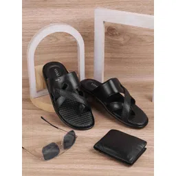 WALKWAY by Metro Men Leather Comfort Sandals-picture-29
