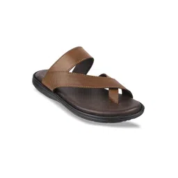 WALKWAY by Metro Men Tan Comfort Sandals-picture-41