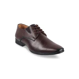 WALKWAY by Metro Men Textured Leather Formal Derbys-picture-17