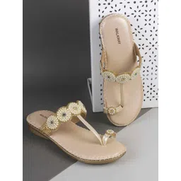 WALKWAY by Metro Women Embellished One Toe Flats-picture-24