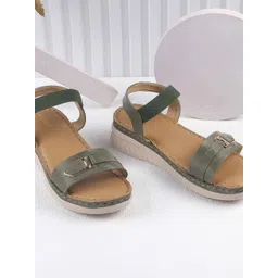 WALKWAY by Metro Women Open Toe Flats with Buckles-picture-27