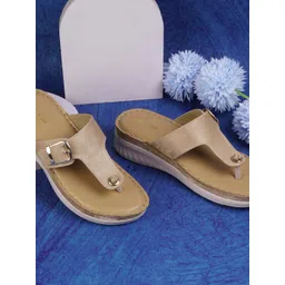 WALKWAY by Metro Women T-Strap Flats with Buckles-picture-36