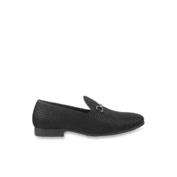 Walkway Men's Black Casual Loafers-picture-33