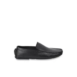 Walkway Men's Black Casual Loafers-picture-14