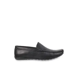 Walkway Men's Black Casual Loafers-picture-10