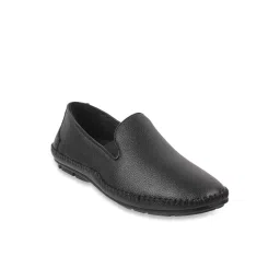 Walkway Men's Black Casual Loafers image 2