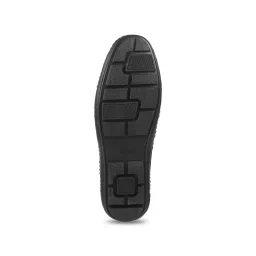 Walkway Men's Black Casual Loafers image 4