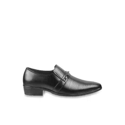 Walkway Men's Black Formal Loafers-picture-23
