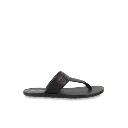 Walkway Men's Black Thong Sandals image 2