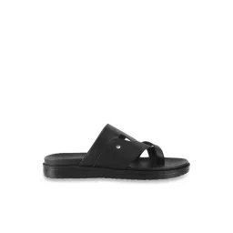 Walkway Men's Black Toe Ring Sandals-picture-34