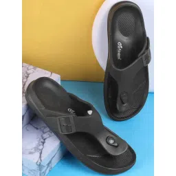 Walkway Men's Grey T-Strap Sandals-picture-33