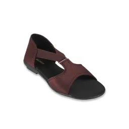 Walkway Women's Brown Ankle Strap Sandals-picture-29