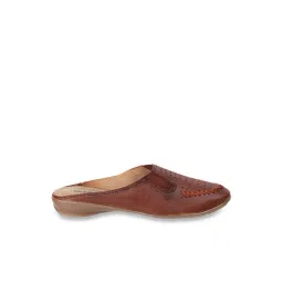 Walkway Women's Tan Mule Wedges-picture-37