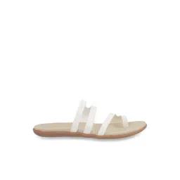 Walkway Women's White Toe Ring Sandals-picture-35