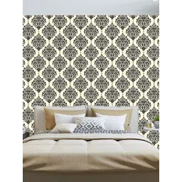 WallDaddy Black Cross Texture Printed Waterproof Self Adhesive Wallpaper-picture-21