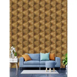 WallDaddy Brown Patisa-Printed Self-Adhesive Wallpaper-picture-14