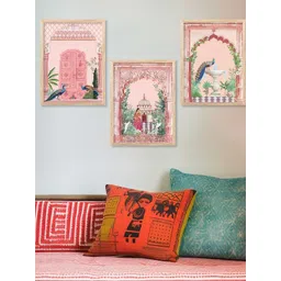 WALLLANE 3 Piece Frame Home Decor Wall Painting For Living Room Office Bedroom-picture-35