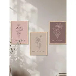 WALLLANE 3 Piece Frame Home Decor Wall Painting For Living Room Office Bedroom-picture-37