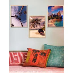 WALLLANE Abstract Wood Wall Art image 1