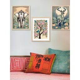 WALLLANE Birds and Animals Wood Wall Art-picture-18