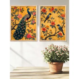 WALLLANE Brown Wood Wall Art-picture-11